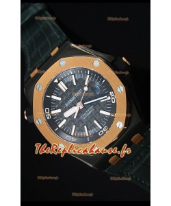 Royal Oak Diver Ember Audemars Piguet Edition Limitée 1 :1 Reproduction Mirror Mouvement 3120