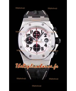 Montre Audemars Piguet Royal Oak Offshore Panda - 1:1 Miroir Édition Ultime - Version mise à jour avec mouvement 3126