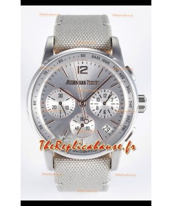 Montre réplique Audemars Piguet CODE 11.59 Chronographe Suisse en Acier 904L Cadran Argenté