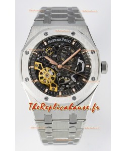 Audemars Piguet Royal Oak Edition Superclone à double balancier ajouré 1:1 Réplique Montre