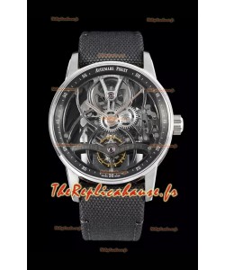 Montre réplique Audemars Piguet CODE 11.59 Superclone avec cadran ajouré en or rose et boîtier en titane