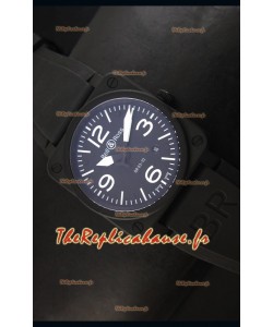 Montre Replica Suisse Bell & Ross BR03-92 avec Cadran Noir