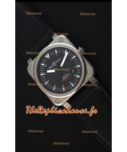 Montre Bell & Ross BR03-92 Suisse Cadran noir Bracelet en cuir Réplique à l’identique 1:1