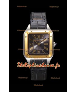 Montre Cartier Santos Dumont 27MM Édition Super Clone en boîtier bicolore