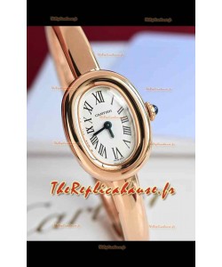 Baignoire De Cartier Or Rose Montre 1:1 Super Clone suisse Quartz