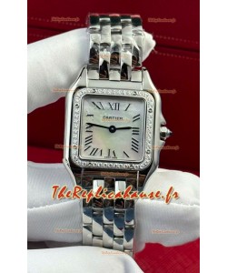 PANTHERE de Cartier Edition 27mm Cadran Perle Montre Suisse 1:1 Boîtier Acier