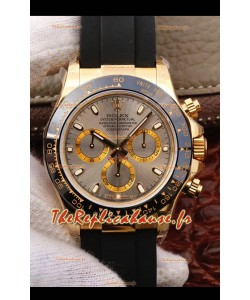 Montre Rolex Cosmograph Daytona 116508 Or Jaune Mouvement original Cal.4130 - Montre améliorée Ultimate 904L Acier