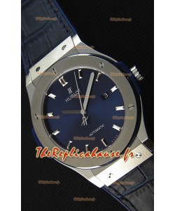 Montre Hublot Classic Fusion Bleu Suisse en Titane Réplique à l’identique 1:1