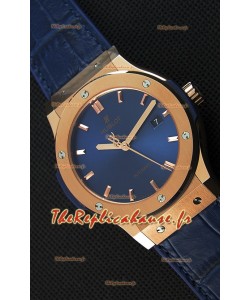 Montre Hublot Classic Fusion Blue King Gold Suisse Réplique à l’identique 1:1