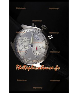 IWC Pilot Chronograph IW387809 en Acier Inoxydable 1:1 Reproduction de Montre Miroir