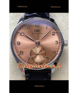 IWC Portugieser Super Clone Automatique 41 IW358313 Cadran Champagne dans un boîtier acier