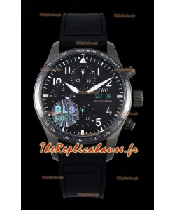 IWC Pilot's IW388306 Super Clone Chronograph 41 Montre Mercedes-AMG Pertonas F1 en céramique