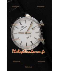 Montre Jaeger LeCoultre Geophysic True Second Suisse Boîtier en acier, Cadran Blanc 