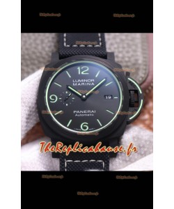 Panerai Luminor Marina PAM1118 Carbotech 1:1 Miroir Réplique Montre Suisse 44MM