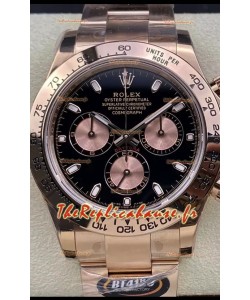 Cosmographe Rolex Daytona M116505 Mouvement Original Cal.4130 Or Rose - Montre Acier 904L