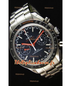 Montre Omega Speedmaster Racing Co-Axial Master Chronographe Suisse à Cadran Noir Répliquée