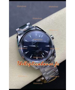 Omega Aqua Terra 150M Cadran Bleu 904L Boîtier Acier Cadran Bleu Réplique miroir 1:1 41MM 