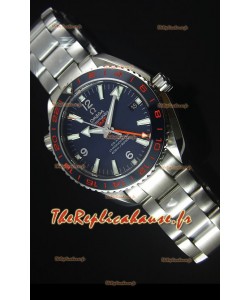 Omega Seamaster Planet Ocean 600M GMT Good Planet Swiss 1:1 Reproduction Miroir 