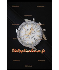 Omega Speedmaster 57 Co-Axial Chronograph - Montre avec Sangle en Cuir