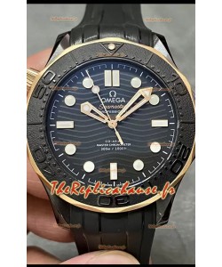 Omega Seamaster 300M Master Chronometer Montre Réplique Suisse miroir 1:1 avec boîtier en céramique