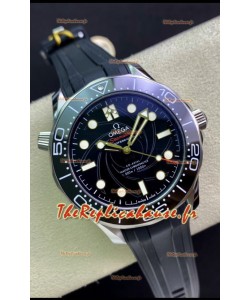Omega Seamaster Diver 300M Edition Réplique miroir 1:1 avec cadran noir 
