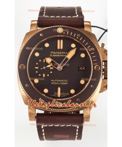 Montre Panerai Super Clone Submersible PAM968 Bronze Mouvement suisse P9010