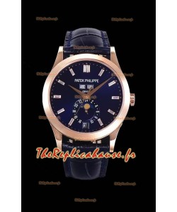 Montre Patek Philippe Calendrier Annuel 5396R-012 Complications Réplique Suisse Montre à cadran bleu 