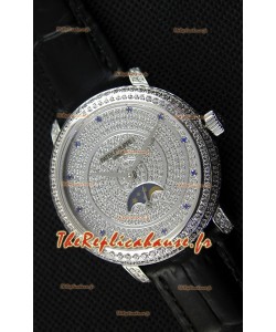 Montre Patek Philippe Complications 4968/G Suisse Boîtier en acier Répliquée 