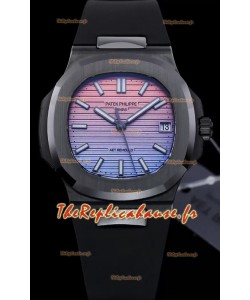 Patek Philippe Nautilus 5711 AET Réplique montre remodelé Noir Edition Suisse
