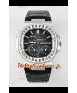 Patek Philippe Nautilus 5712/1A Réplique Montre suisse 1:1 cadran bleu