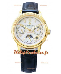 Patek Philippe Grand Complications Ladies Premier Calendrier Perpétuel Or Jaune Montre Suisse Réplique 