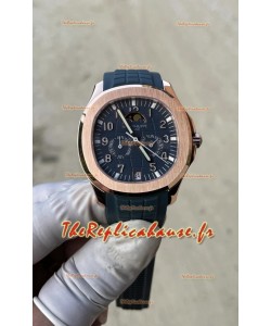 Patek Philippe Super Clone Aquanaut 5261R Réplique Suisse en Or Rose 1:1