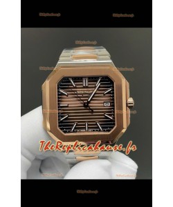 Patek Philippe Cubitus 5821 Boîtier bicolore Cadran marron Réplique montre suisse 