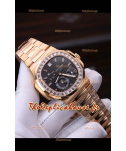 Patek Philippe Nautilus 5712R Réplique montre suisse 1:1 avec cadran noir