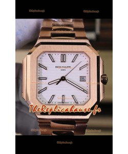 Patek Philippe Cubitus 5821 Or rose Cadran blanc Réplique montre suisse