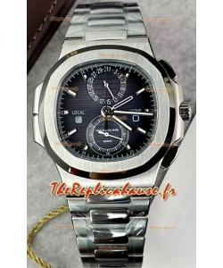 Patek Philippe Nautilus 5990/1A Boîtier acier 904L et cadran noir - Réplique 1:1