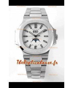 Patek Philippe Nautilus 5726A en cadran blanc Réplique 1:1 Version 2023 mise à jour