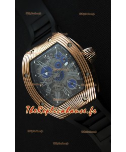 Montre Richard Mille RM 018 Tourbillon Hommage A Boucheron Suisse Boîtier Rose Or Répliquée