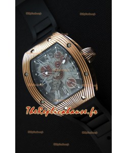 Montre Richard Mille RM 018 Tourbillon Hommage A Boucheron Suisse Boîtier Rose Or Répliquée