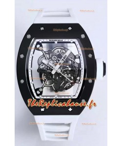 Richard Mille RM055 Boîtier en céramique avec Tourbillon Véritable Montre Super Clone