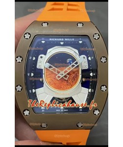 Richard Mille RM52-02 Édition limitée Pharrell Williams Véritable Tourbillon Réplique Montres 1:1 