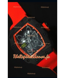 Montre Replica Suisse RM35-01 Richard Mille Edition Rafael Nadal avec un Bracelet en Nylon Orange