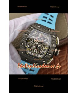 Richard Mille RM11-03 Boîtier en carbone forgé Réplique Montres Suisse Qualité Miroir 1:1