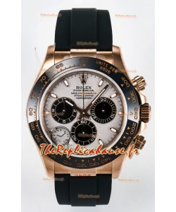Rolex Daytona Super Clone 116518, cadran en or rose météorite, mouvement d'origine Cal. 4130