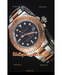 Rolex Yacht-Master 40 Everose Montre Réplique Suisse en Or avec Mouvement 2836-2 