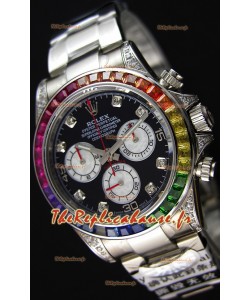 Rolex Cosmograph Daytona 116509 Acier Inoxydable 1:1 Miroir Cal.4130 Mouvement - Montre Ultime Acier 904L