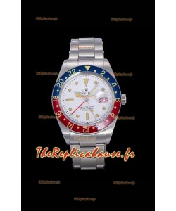 Montre Rolex GMT Master Vintage Edition Réplique Suisse en cadran blanc