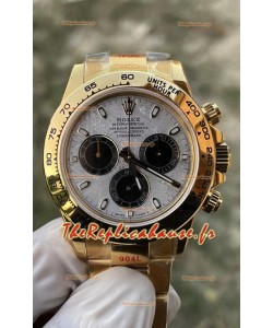 Rolex Daytona Super Clone 116519LN Cadran Météorite Mouvement Cal.4131 - Boîtier Or Rose
