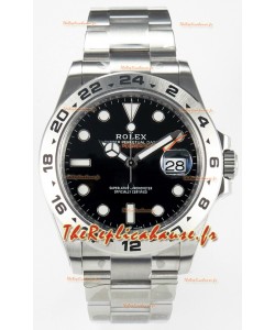Rolex Explorer II M216570-002 Réplique Montre Super Clone 1:1 - Cadran noir Mouvement CAL. 3285