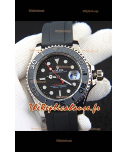 Réplique japonaise de montre Rolex Yachtmaster en acier inoxydable - 40 mm